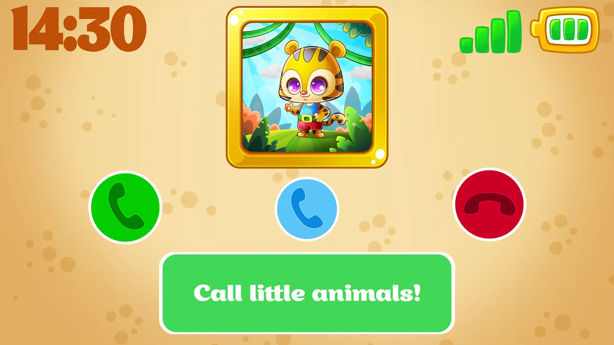 Babyphone game Numbers Animals | Indus Appstore | Screenshot