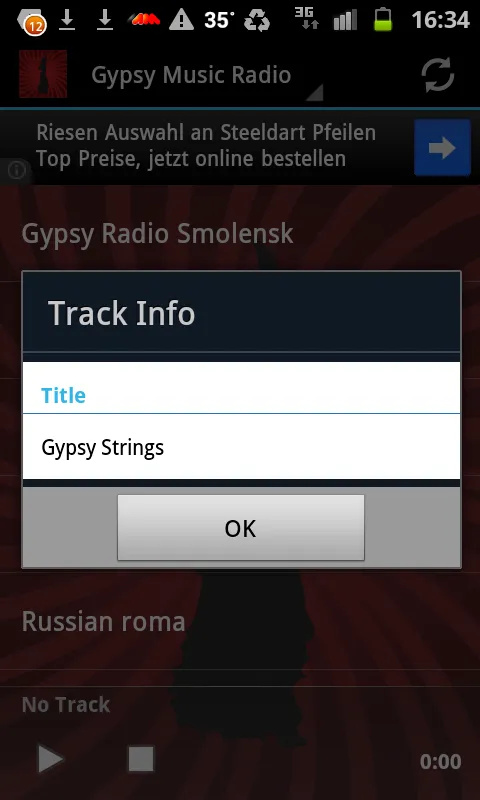 Gypsy Music Radio | Indus Appstore | Screenshot