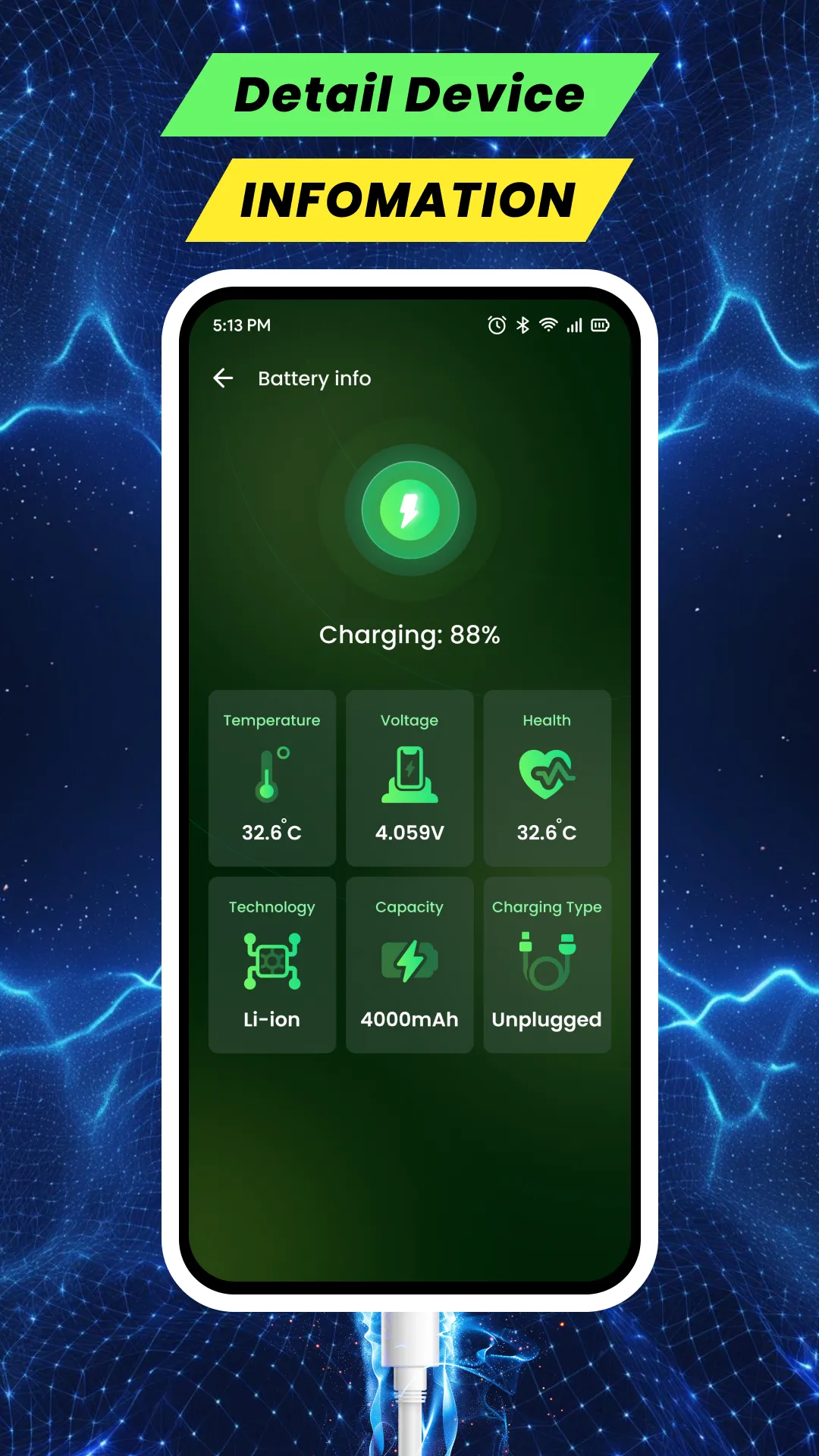 Battery Charging Animation | Indus Appstore | Screenshot