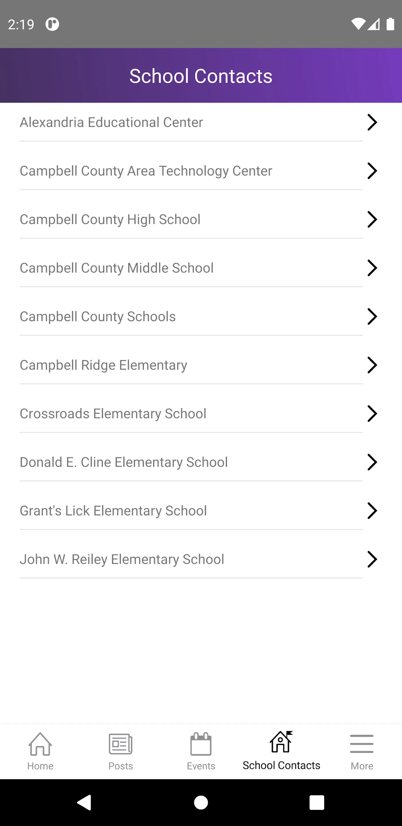 Campbell County Schools | Indus Appstore | Screenshot