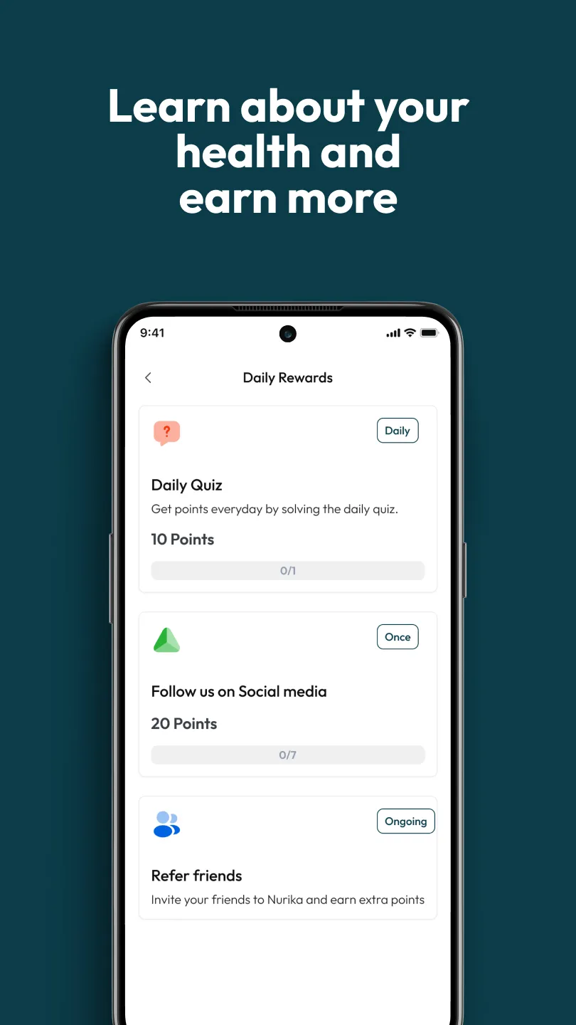 Nurika: Exercise & Get Rewards | Indus Appstore | Screenshot