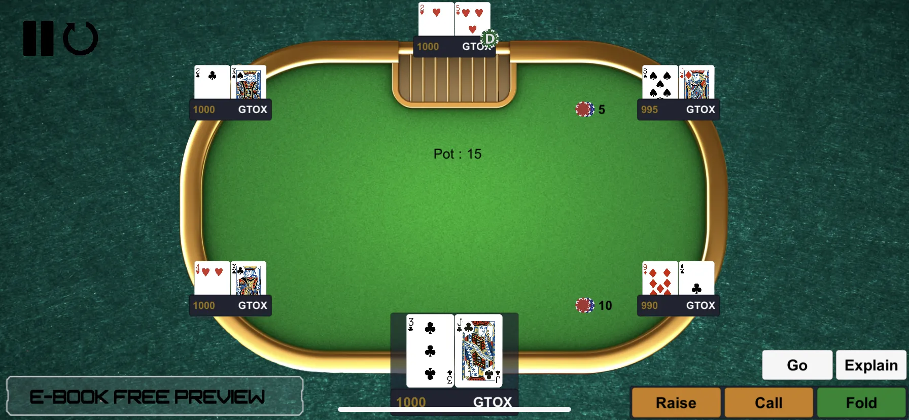 Optima Poker Trainer | Indus Appstore | Screenshot