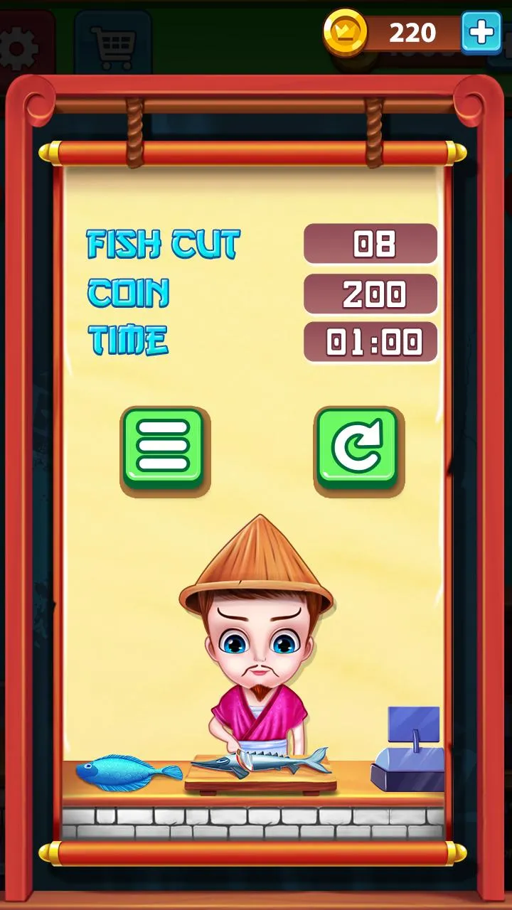 Sushi vs Knife | Indus Appstore | Screenshot