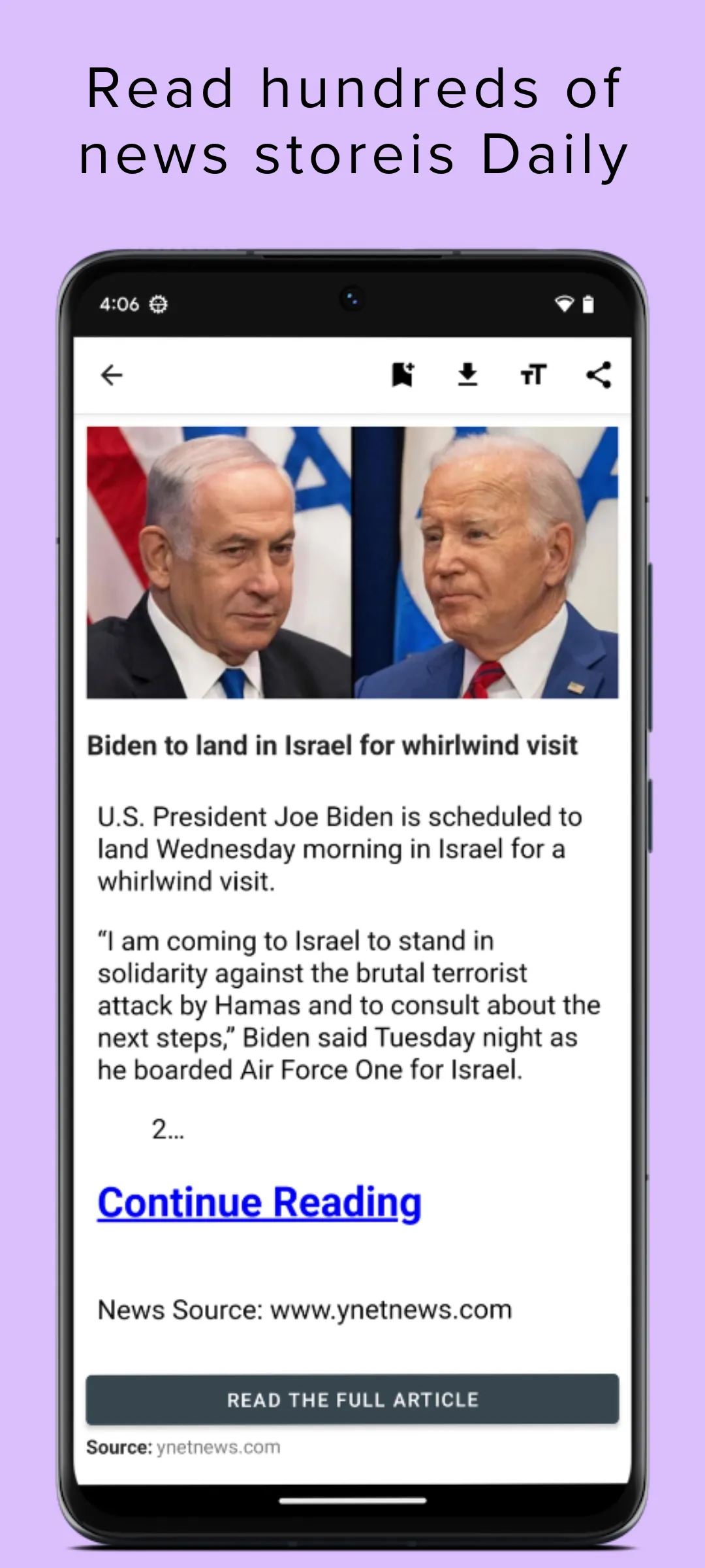 Israel News English | Indus Appstore | Screenshot