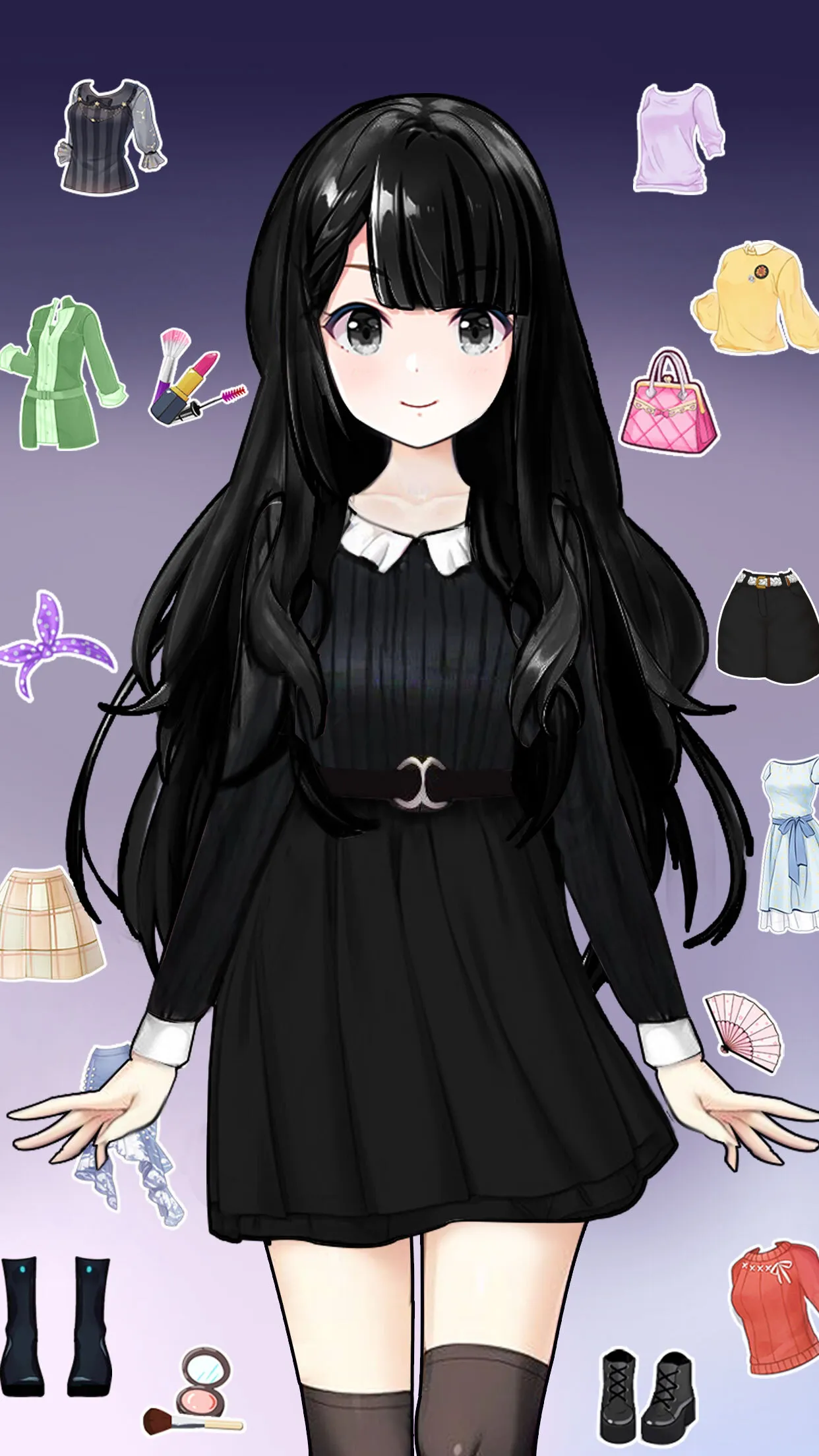 Anime Dress Up and Makeup Game | Indus Appstore | Screenshot