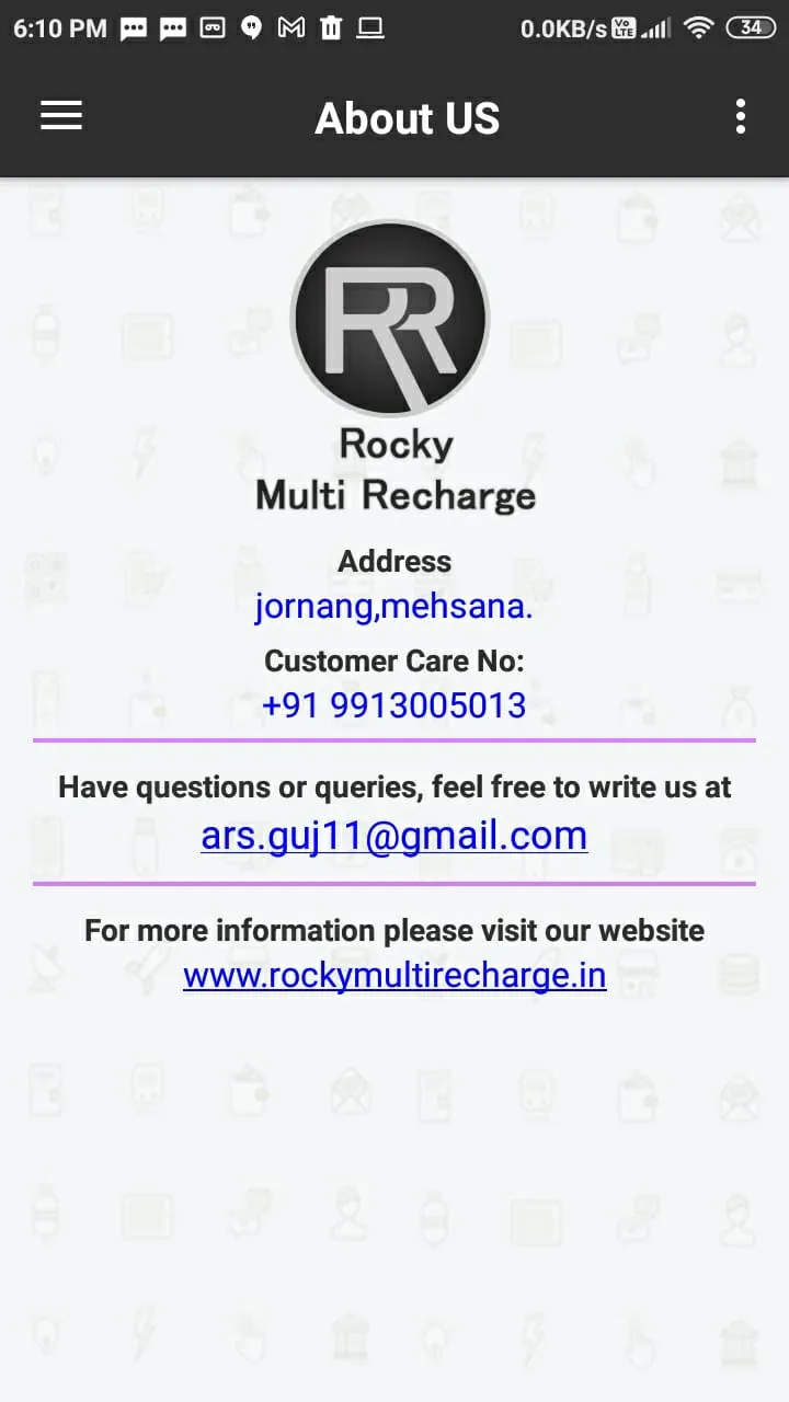 Rocky Multi Recharge | Indus Appstore | Screenshot