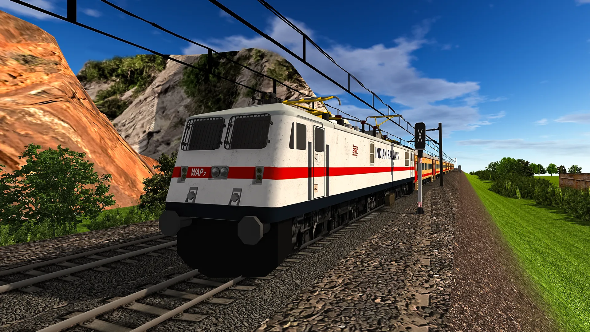 Indian Rail Simulator 2025 | Indus Appstore | Screenshot
