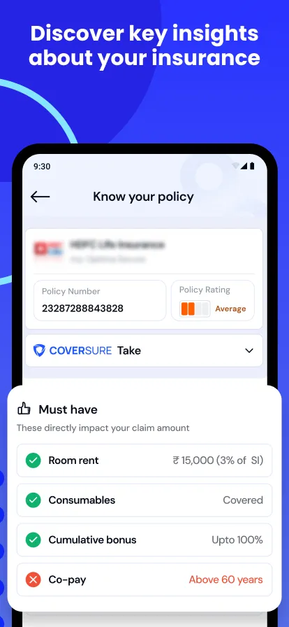 CoverSure: Insurance made easy | Indus Appstore | Screenshot