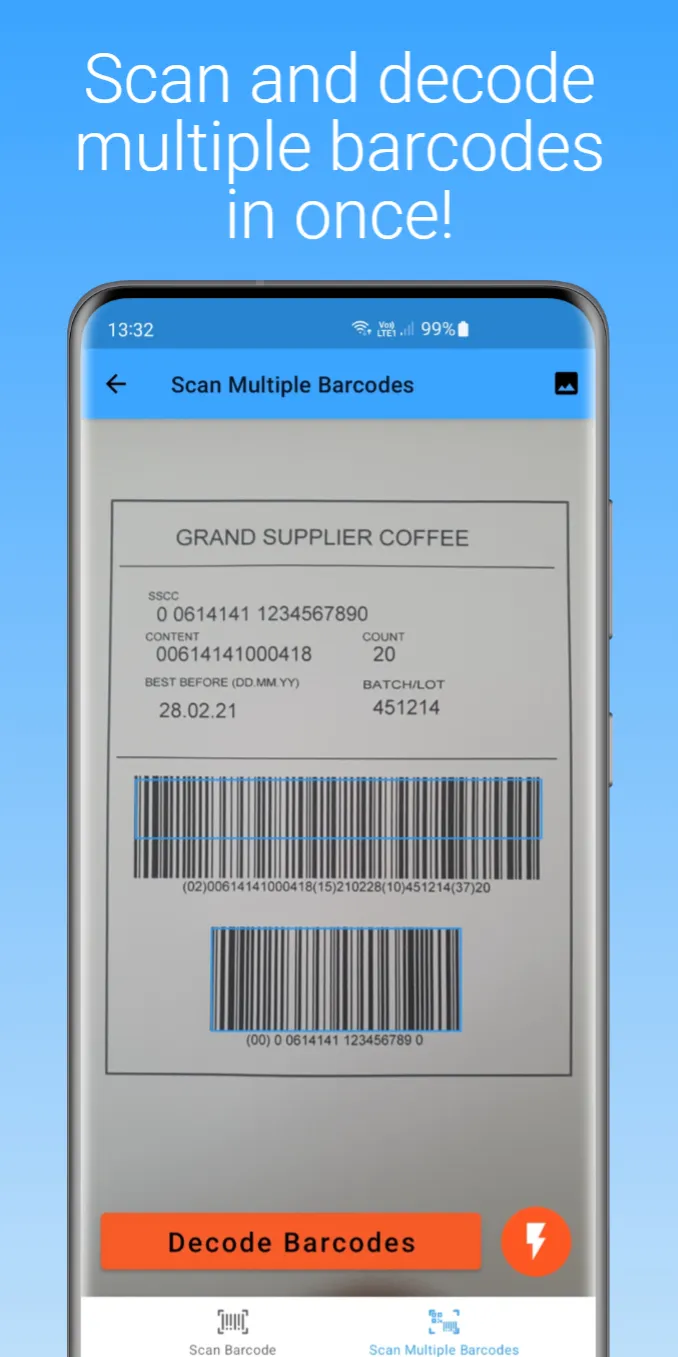 GS1 Barcode Scanner | Indus Appstore | Screenshot