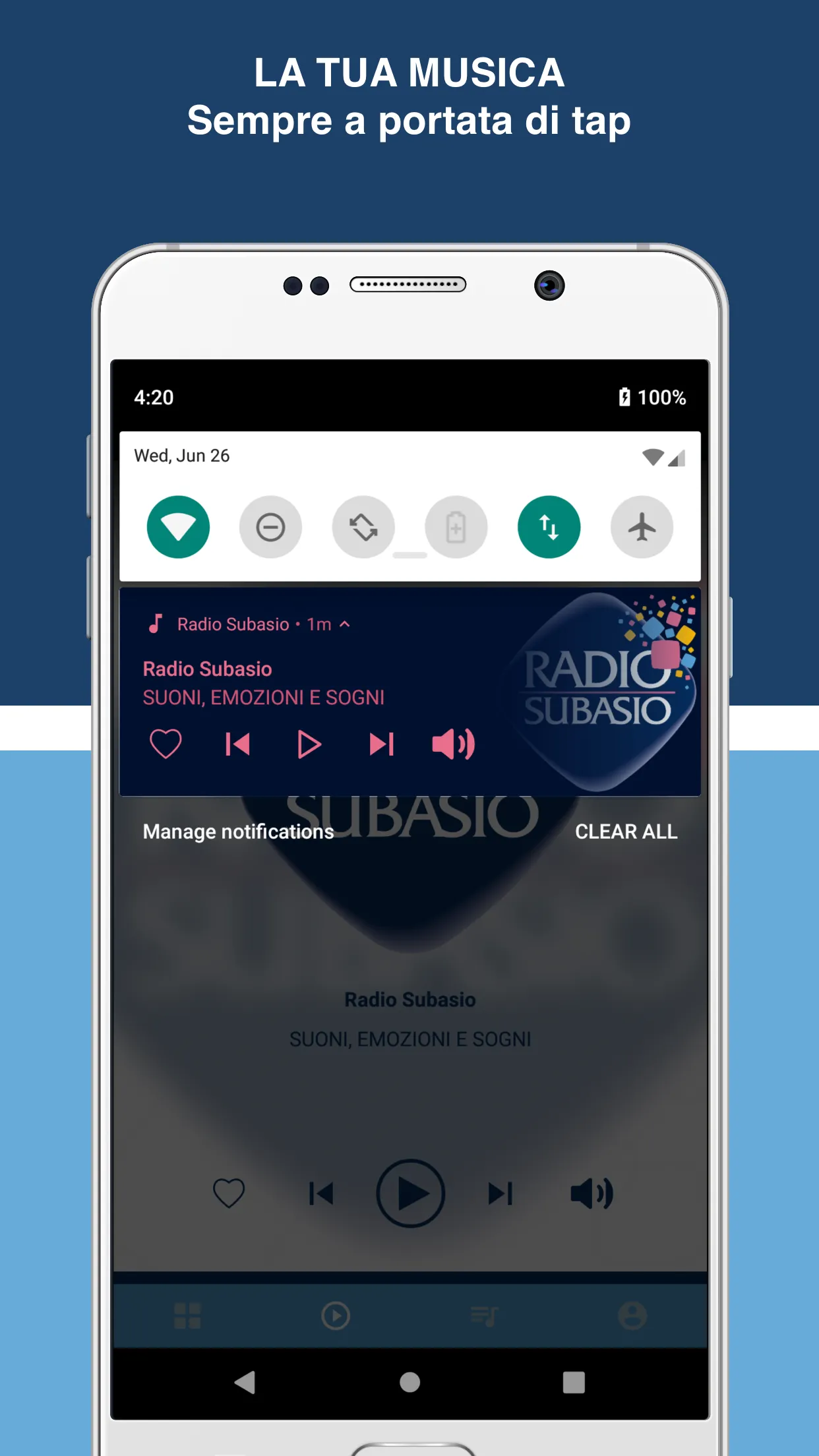 Radio Subasio | Indus Appstore | Screenshot