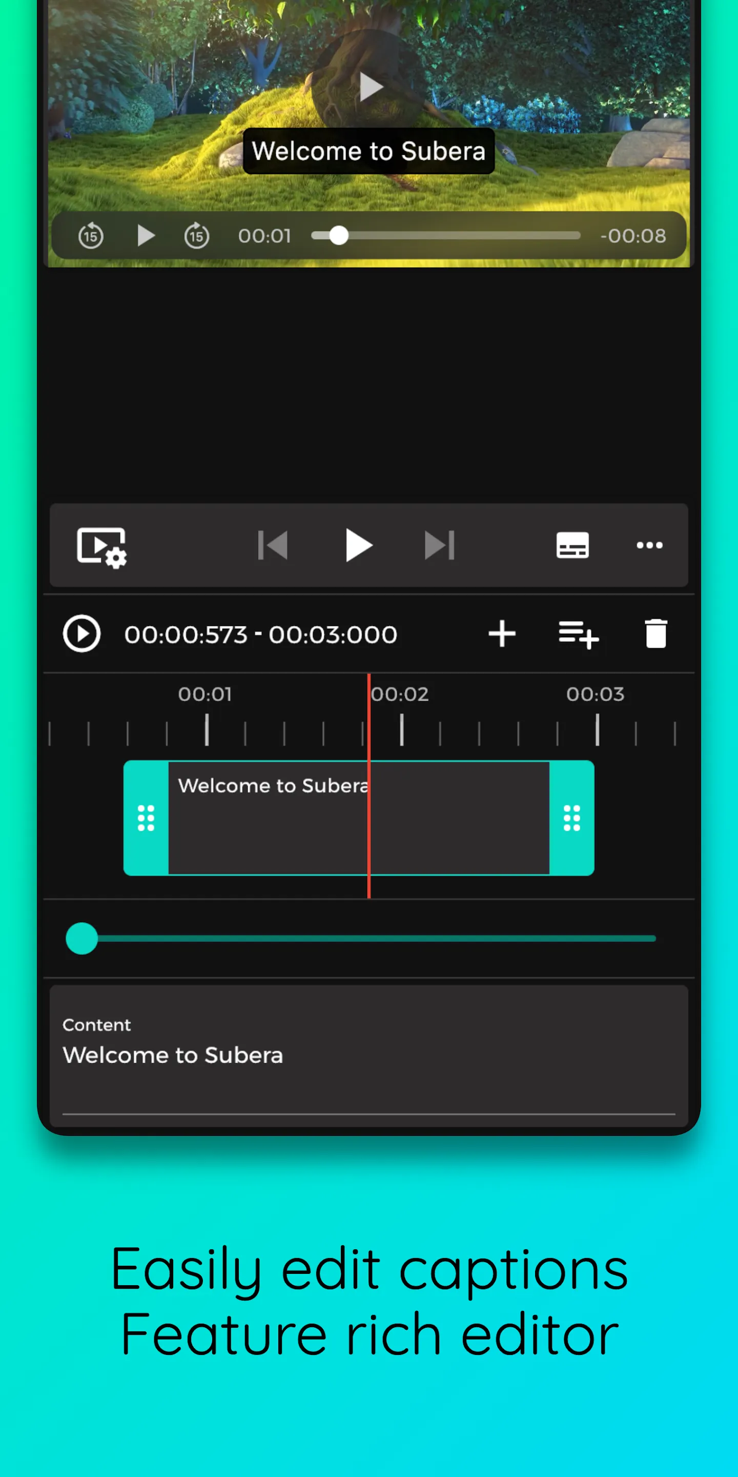Automatic Captions & Subtitles | Indus Appstore | Screenshot
