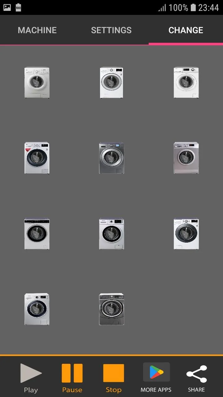 Washing Machine Sounds Simulat | Indus Appstore | Screenshot