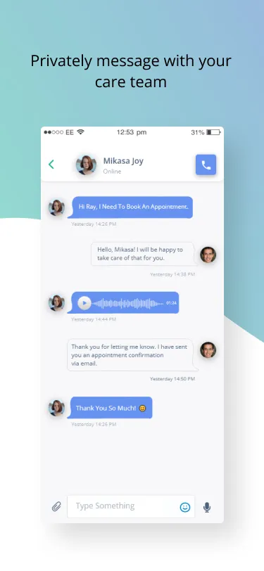DocsInk Care Messenger | Indus Appstore | Screenshot