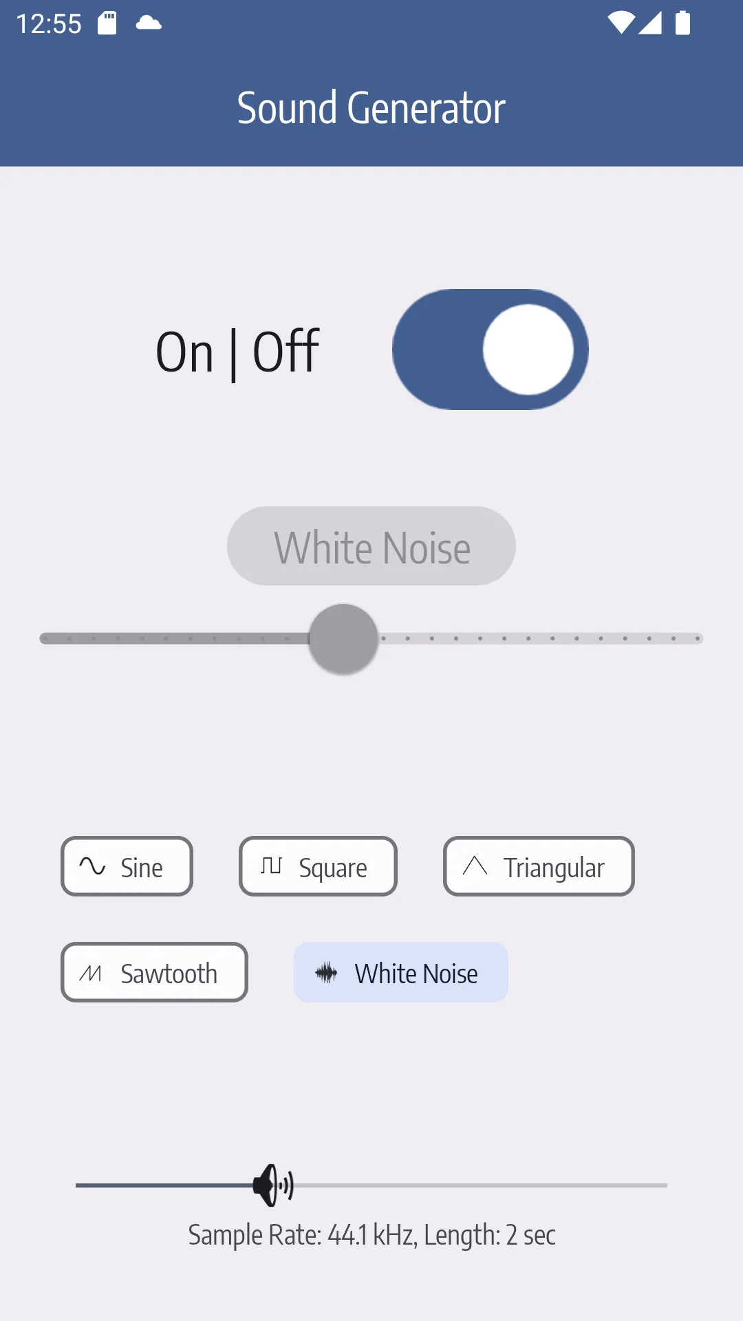 Sound Generator | Indus Appstore | Screenshot