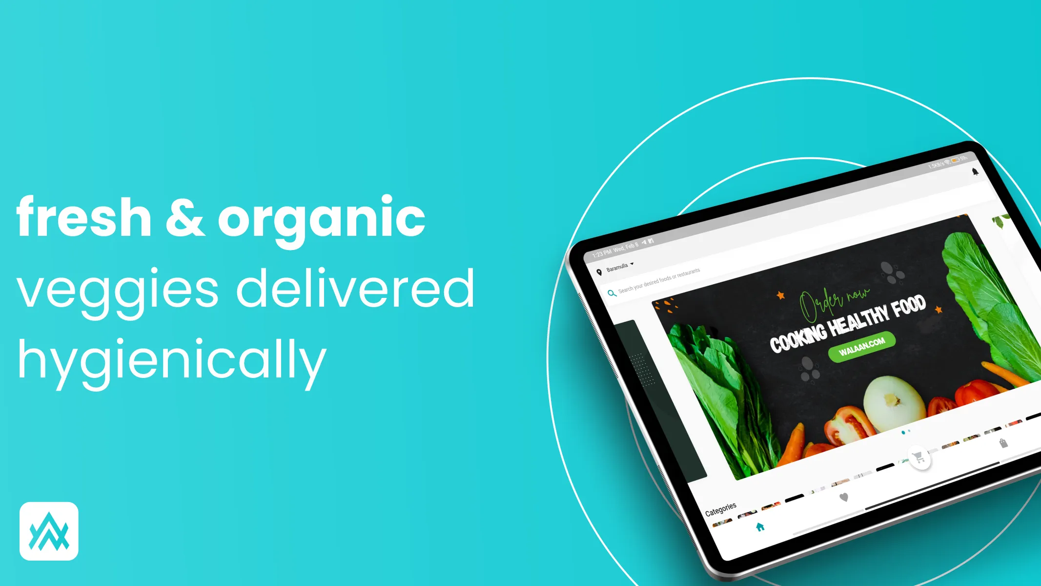 Walaan | Food delivery & more | Indus Appstore | Screenshot