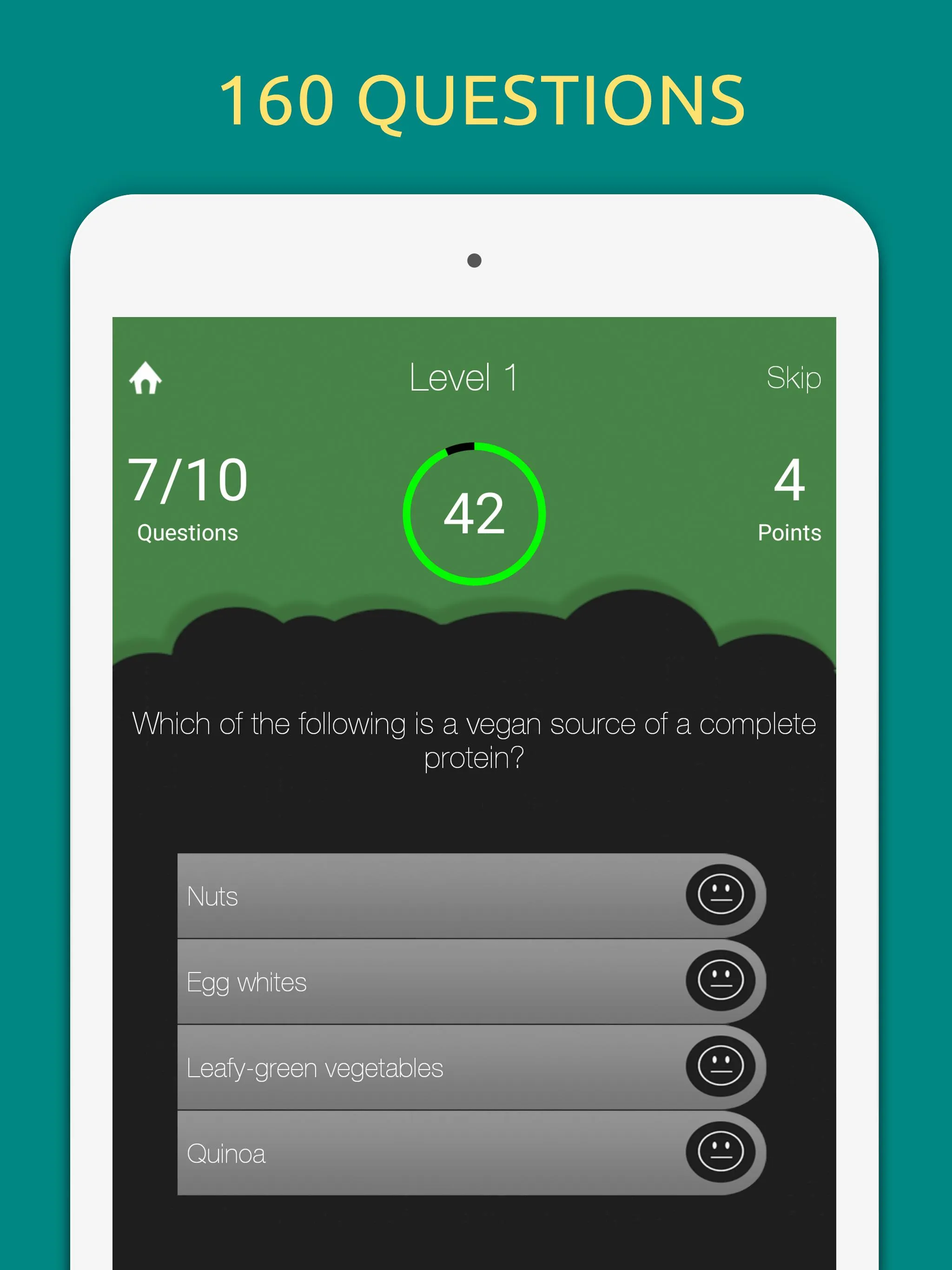 Nutrition and Diet Quiz Test | Indus Appstore | Screenshot