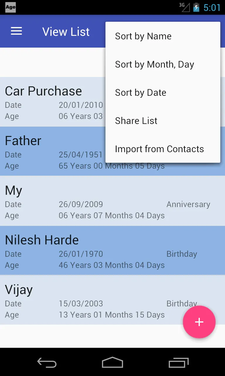 Age Calculator | Indus Appstore | Screenshot