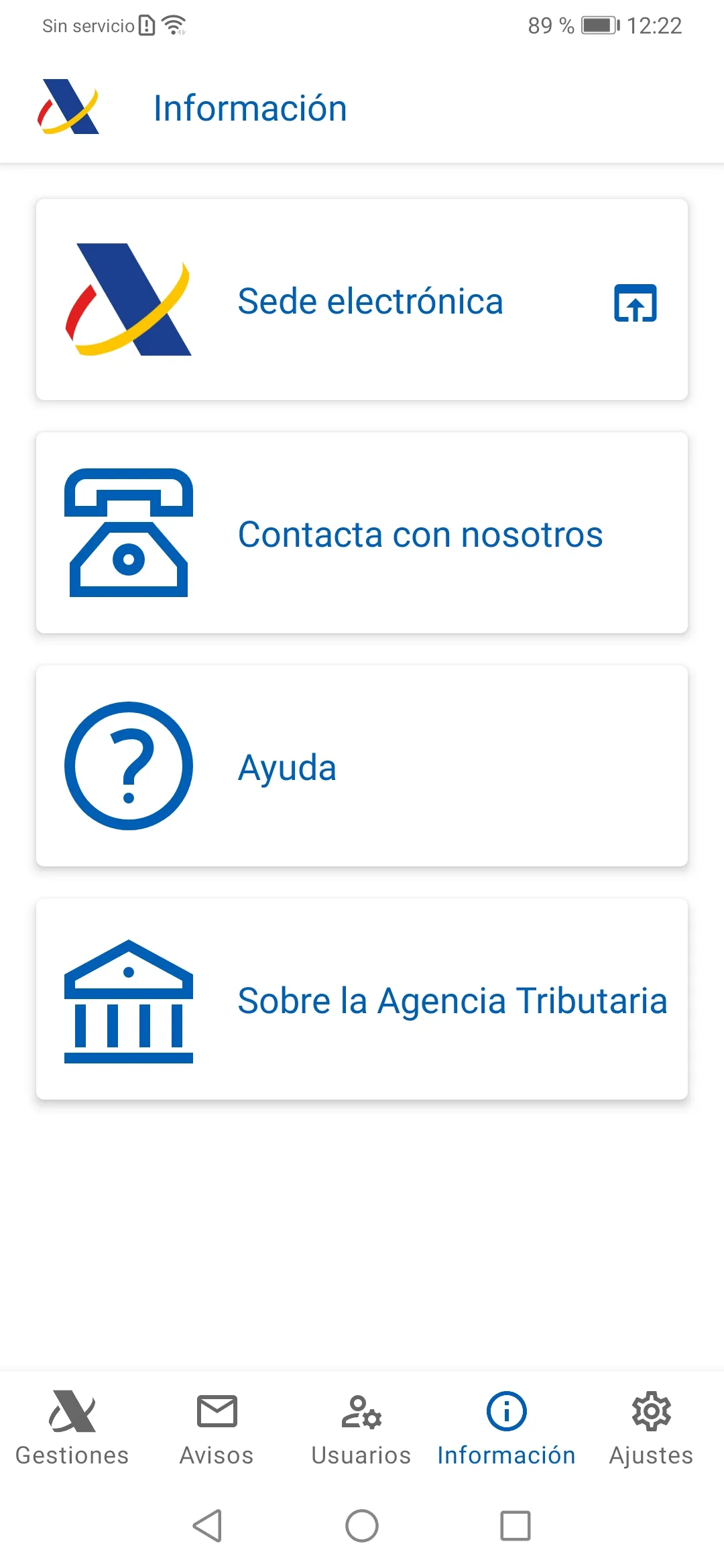 Agencia Tributaria | Indus Appstore | Screenshot