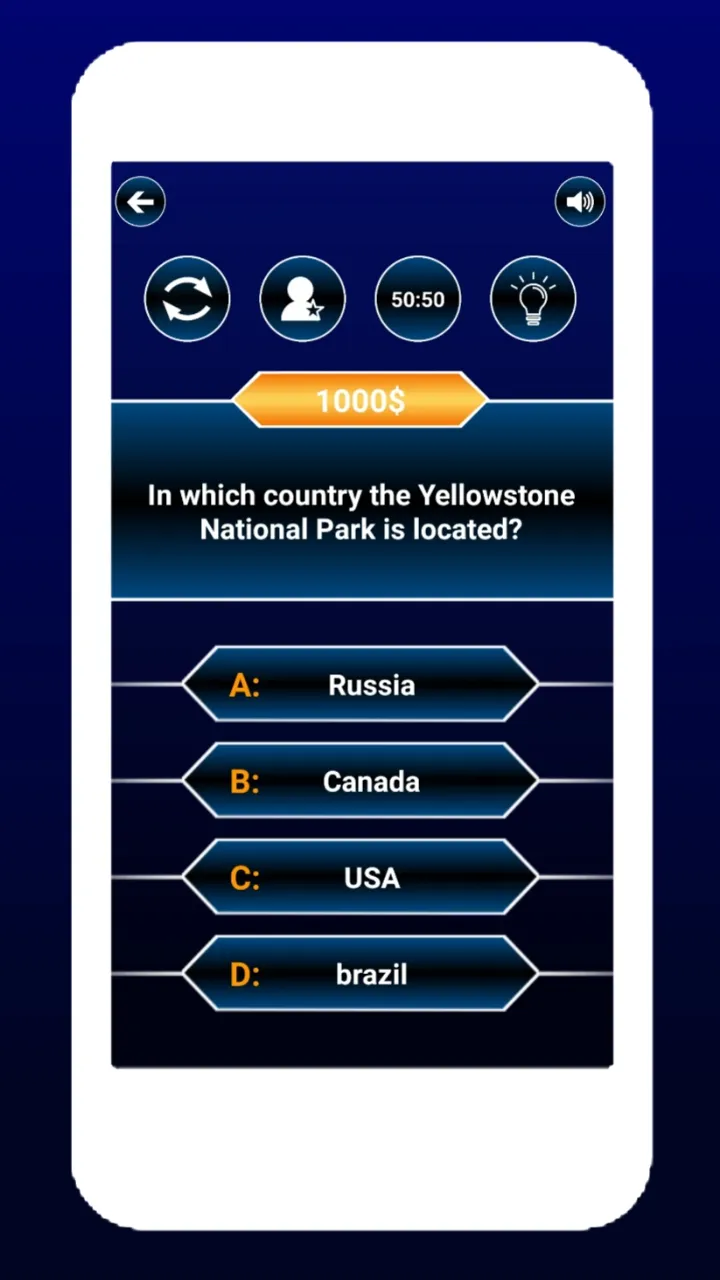 World General Knowledge Quiz | Indus Appstore | Screenshot