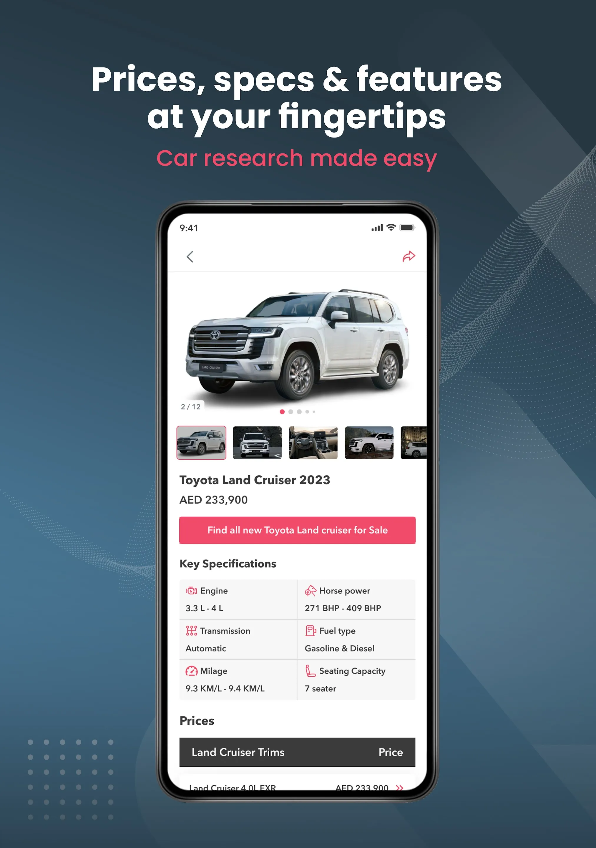 DubiCars: Buy & Sell Cars UAE | Indus Appstore | Screenshot