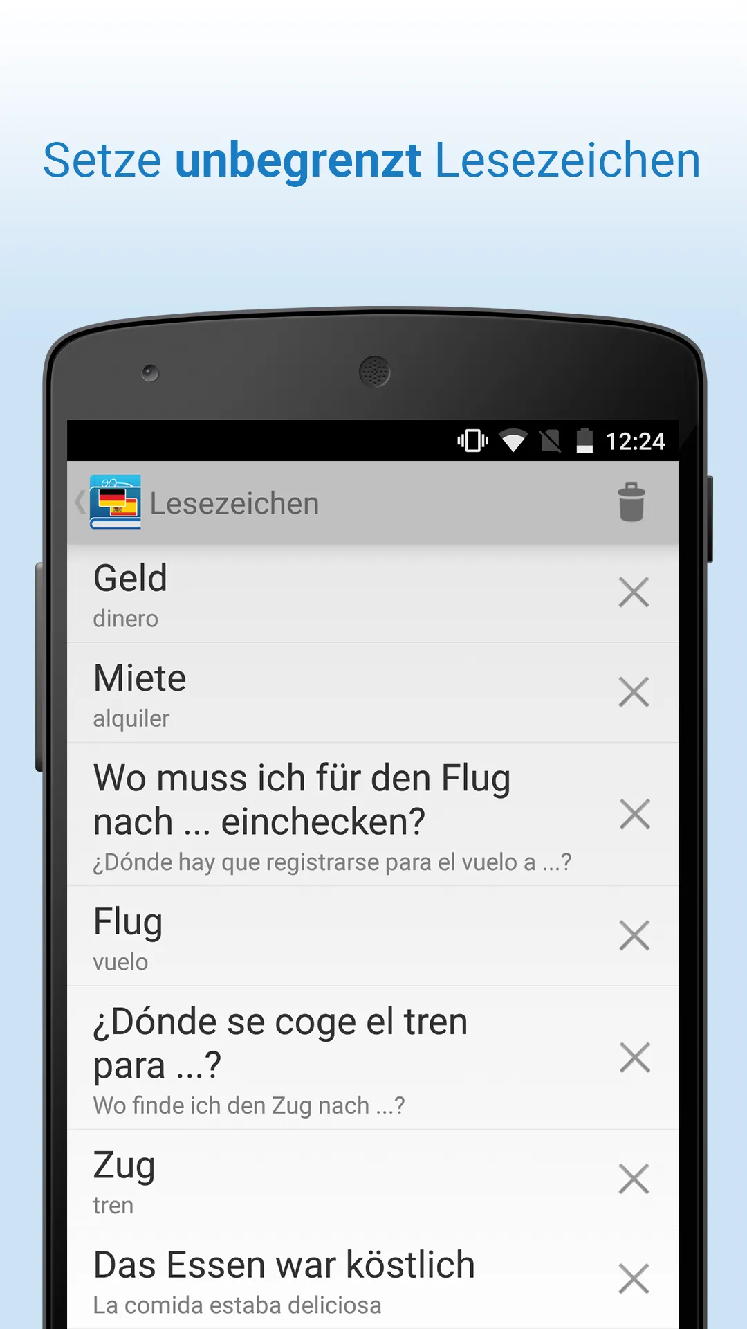 Deutsch-Spanisch Übersetzung | Indus Appstore | Screenshot