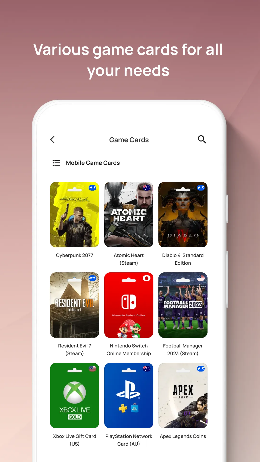 SEAGM - Games Topup, Gift Card | Indus Appstore | Screenshot