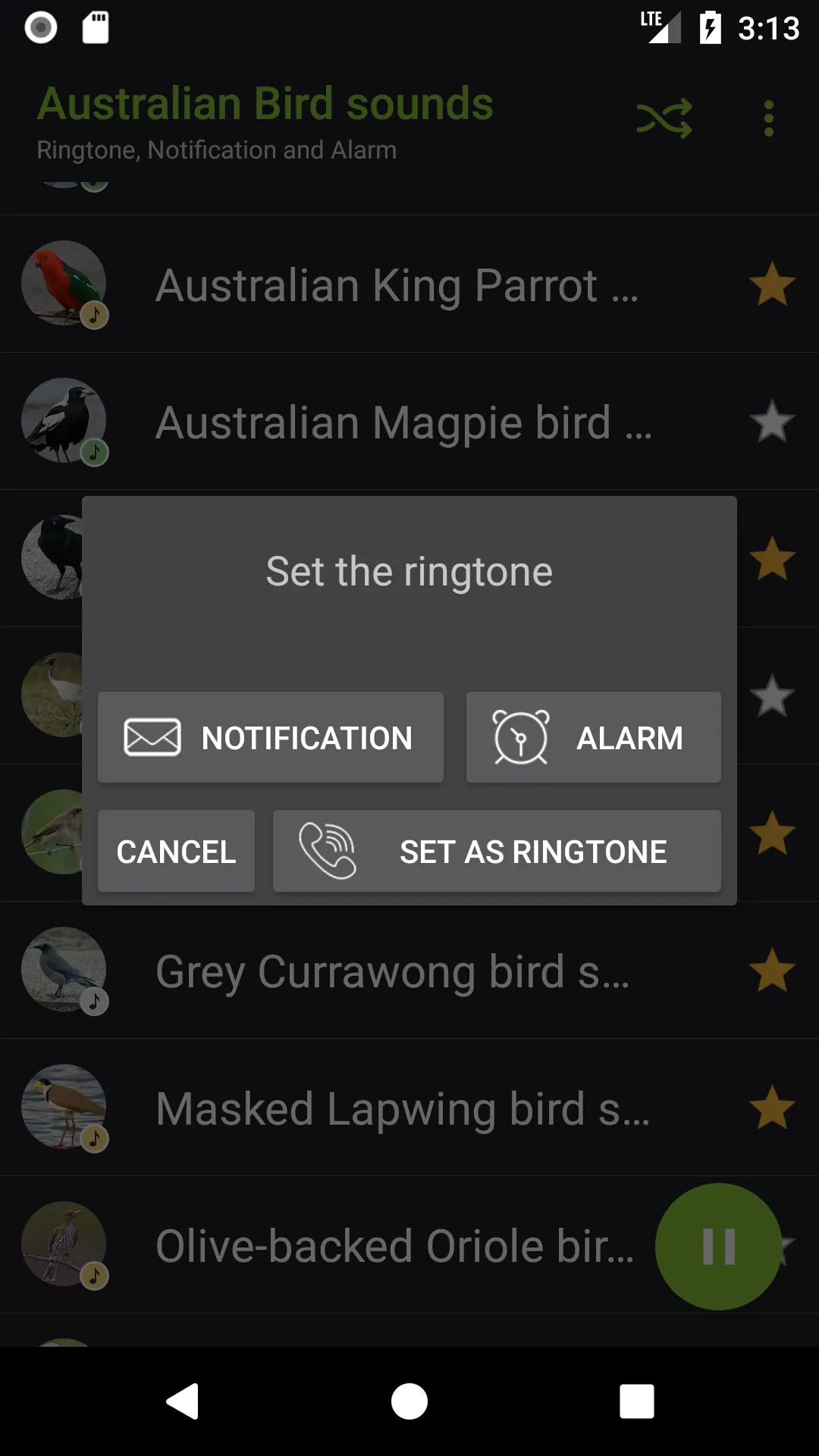 Australian Bird sounds | Indus Appstore | Screenshot