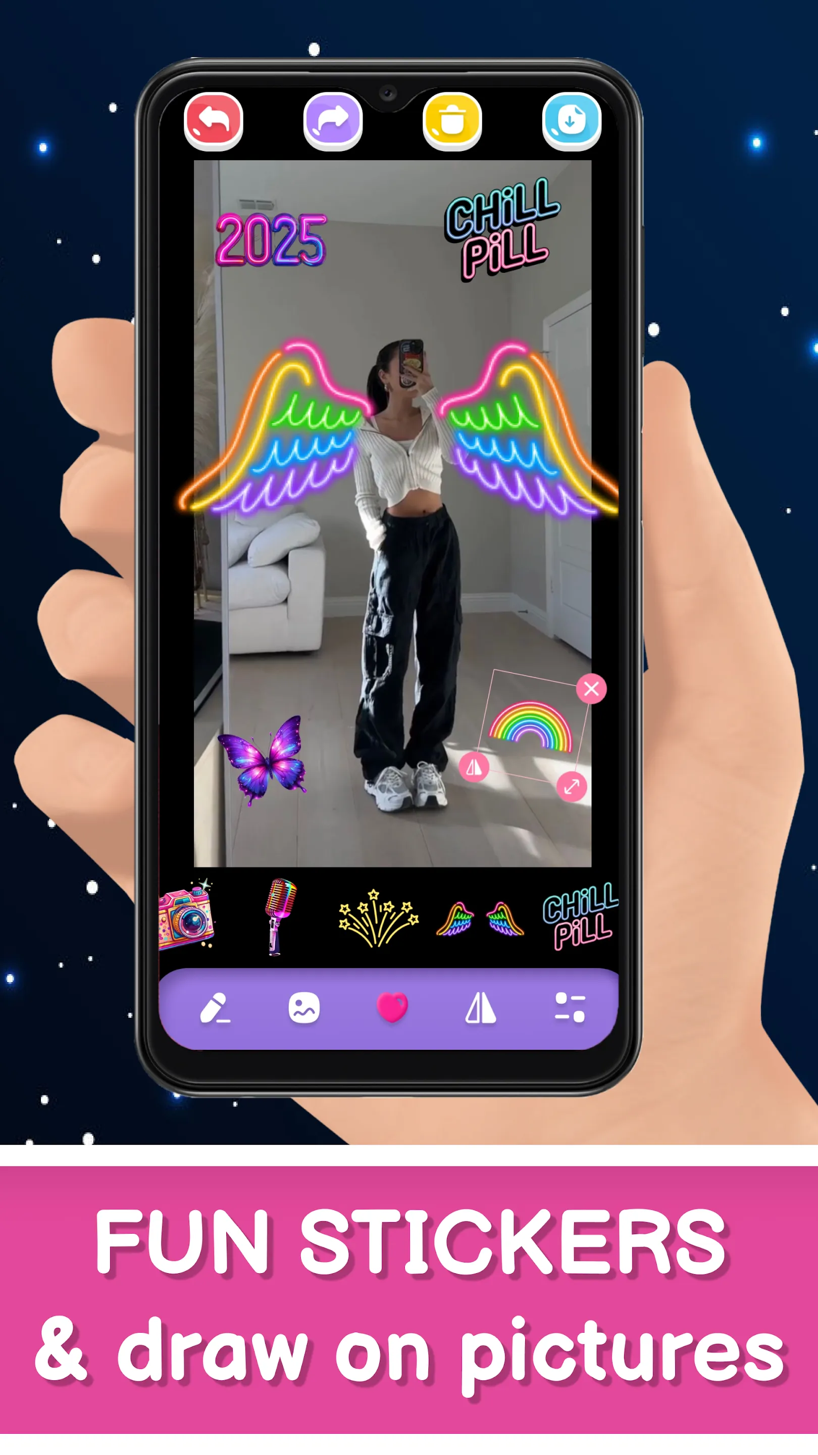 Magic Doodle Art - Neon Glow | Indus Appstore | Screenshot