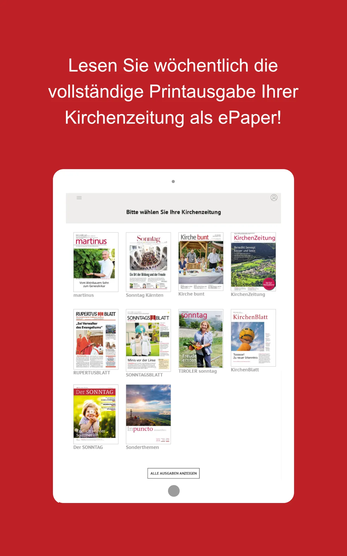 Meine Kirchenzeitung | Indus Appstore | Screenshot