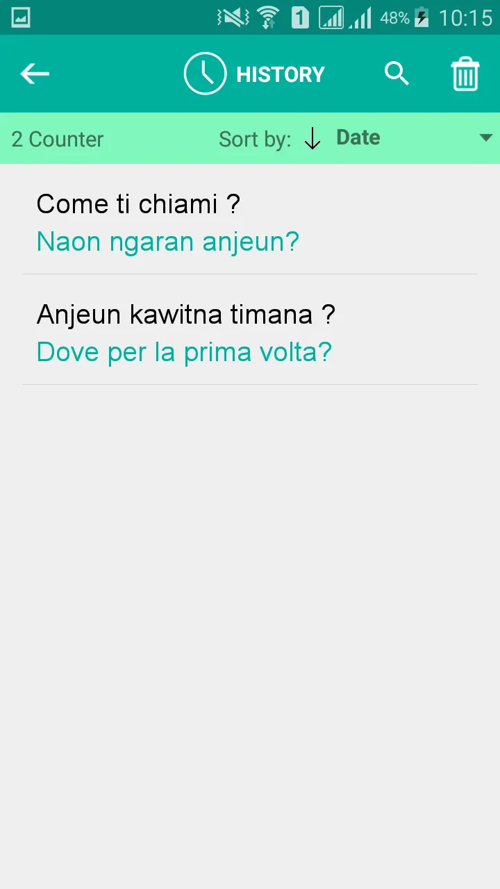 Sundanese Italian Translator | Indus Appstore | Screenshot