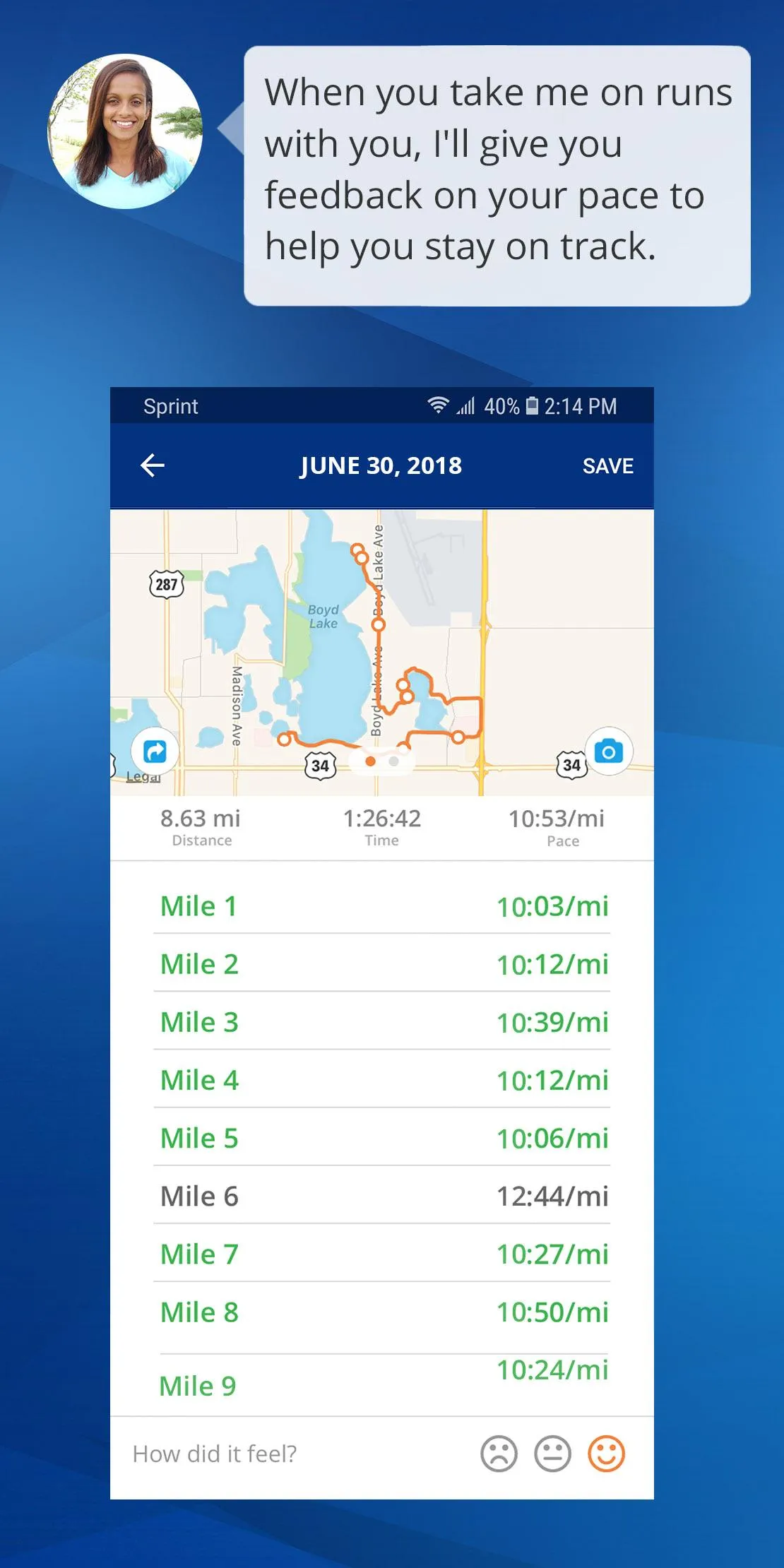 Runcoach | Indus Appstore | Screenshot