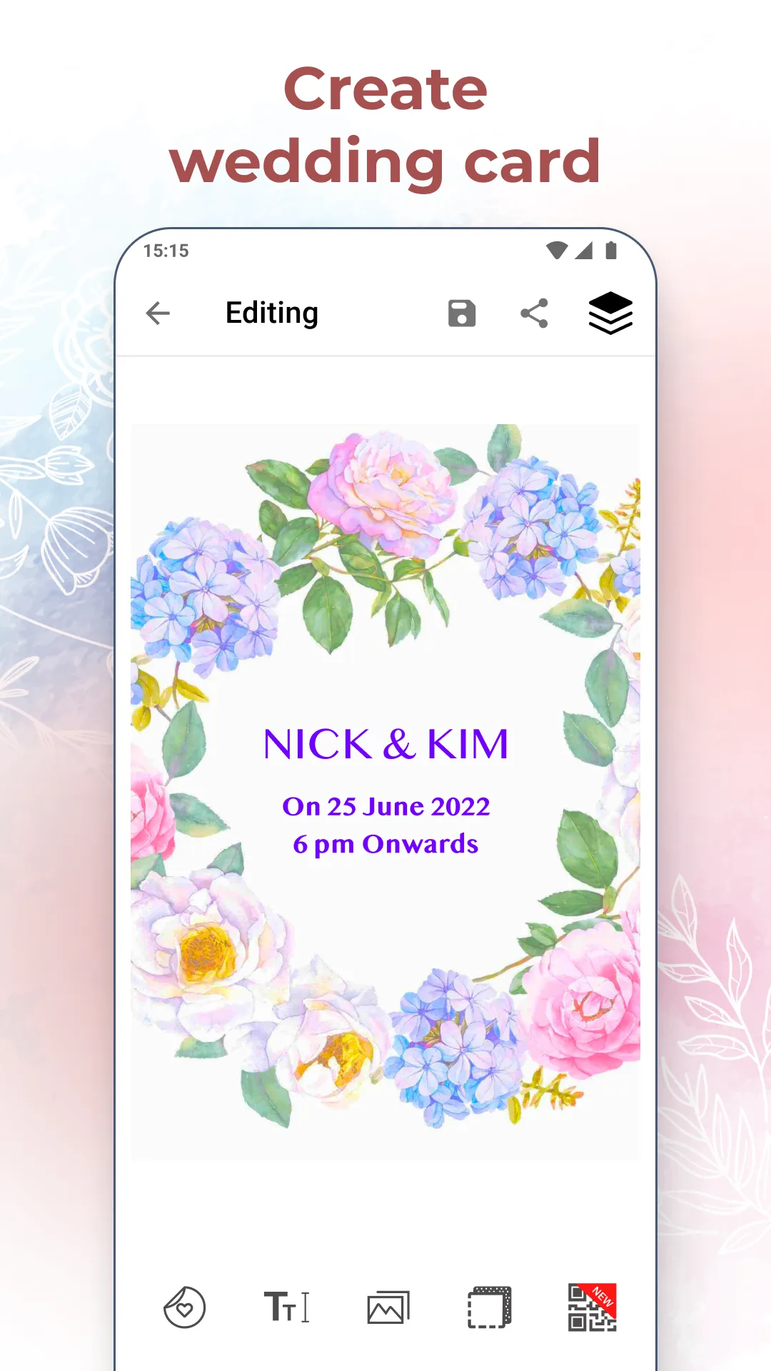 Wedding Invitation Card Maker | Indus Appstore | Screenshot