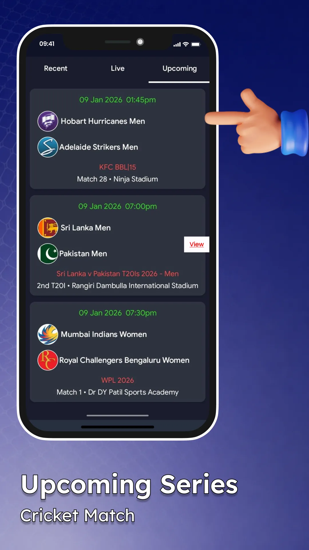 Live Cricket TV HD | Indus Appstore | Screenshot