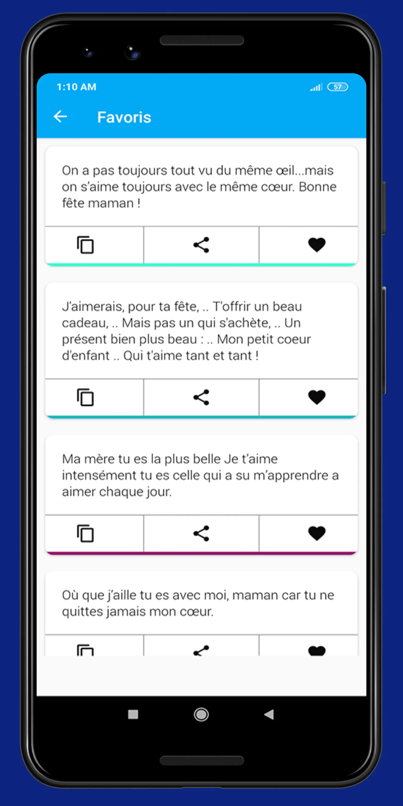 Fête des mères sms | Indus Appstore | Screenshot