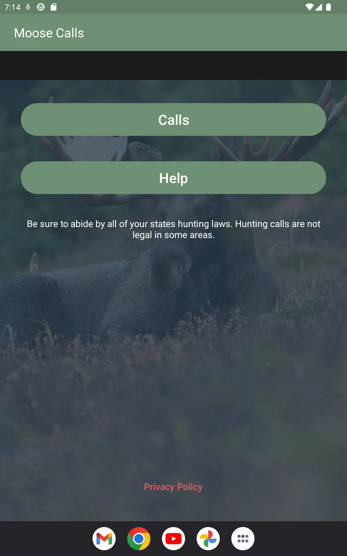 Moose Calls | Indus Appstore | Screenshot