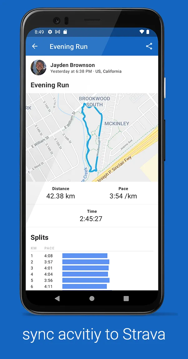 My Run: Track Outdoor Activity | Indus Appstore | Screenshot