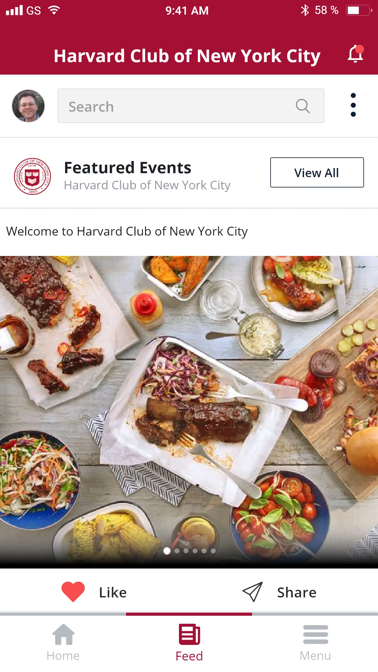 Harvard Club of New York | Indus Appstore | Screenshot