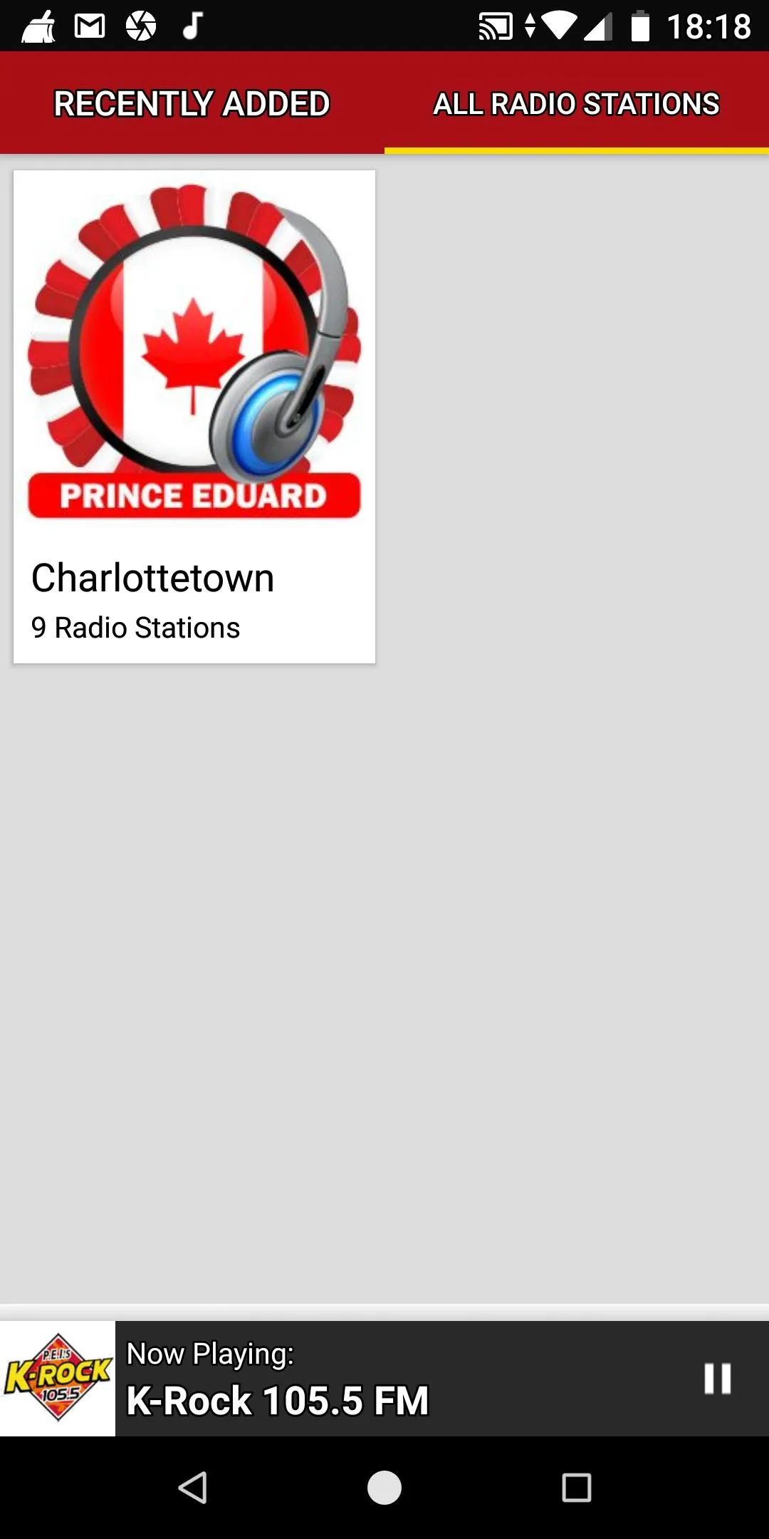 Prince Edward Radio Stations | Indus Appstore | Screenshot