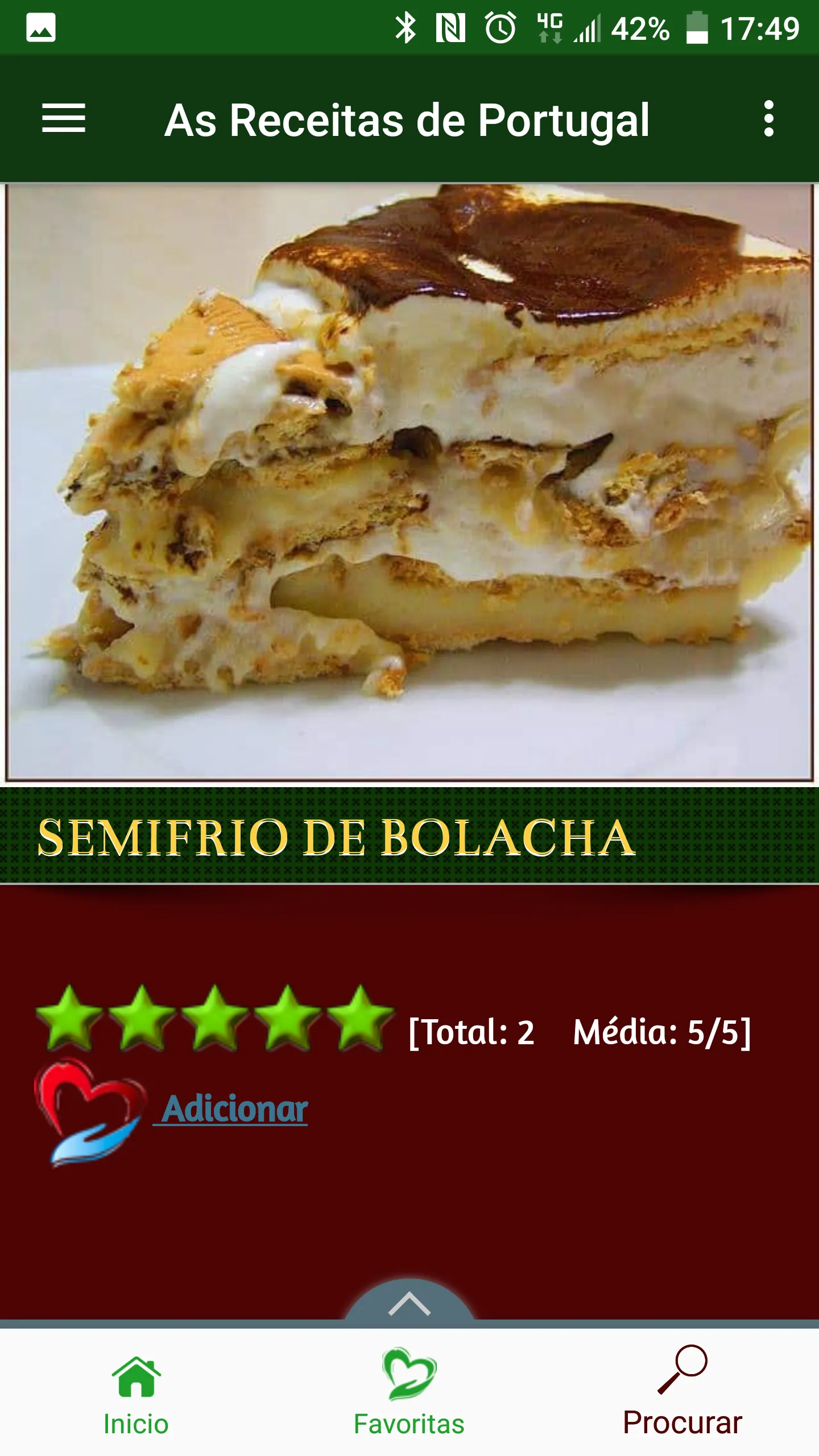 As Receitas de Portugal | Indus Appstore | Screenshot