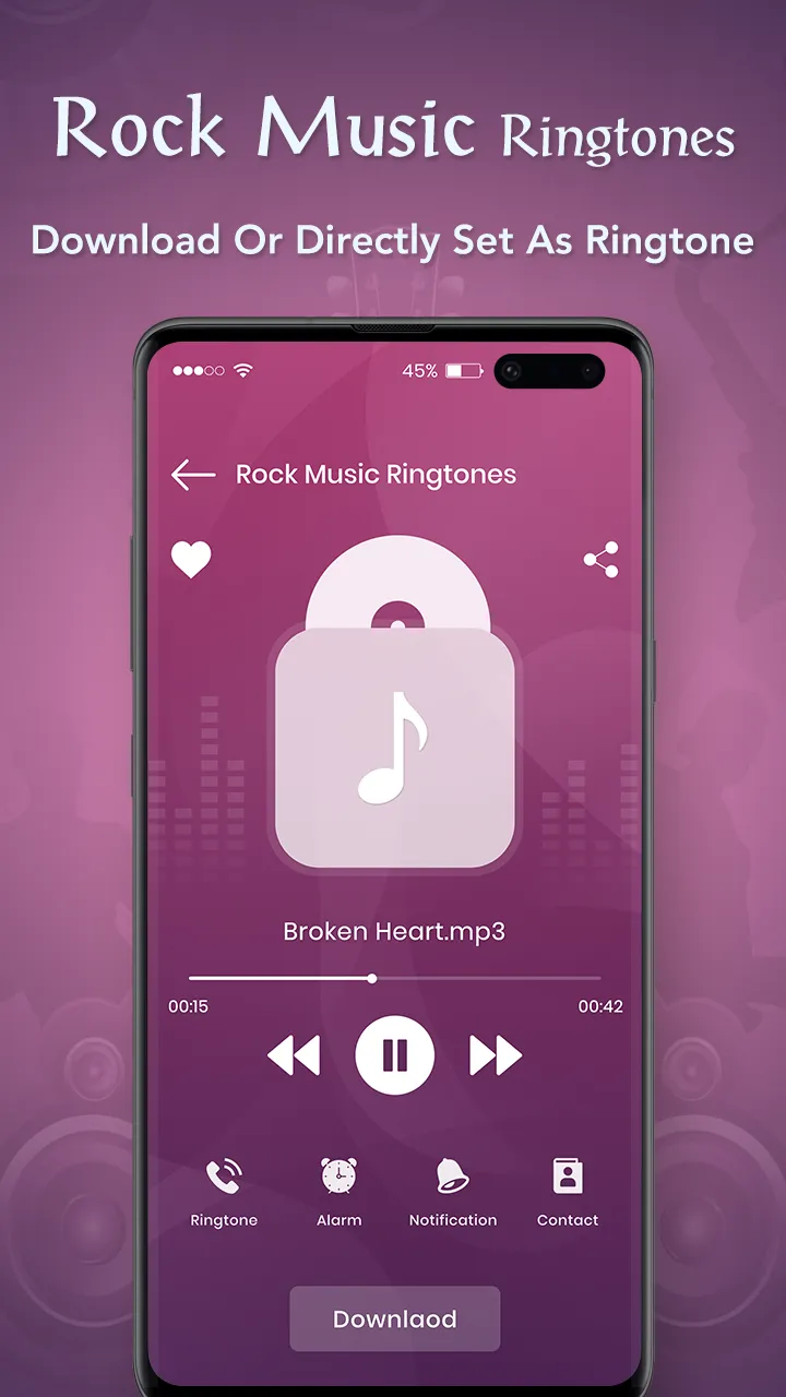 Rock Music Ringtone | Indus Appstore | Screenshot