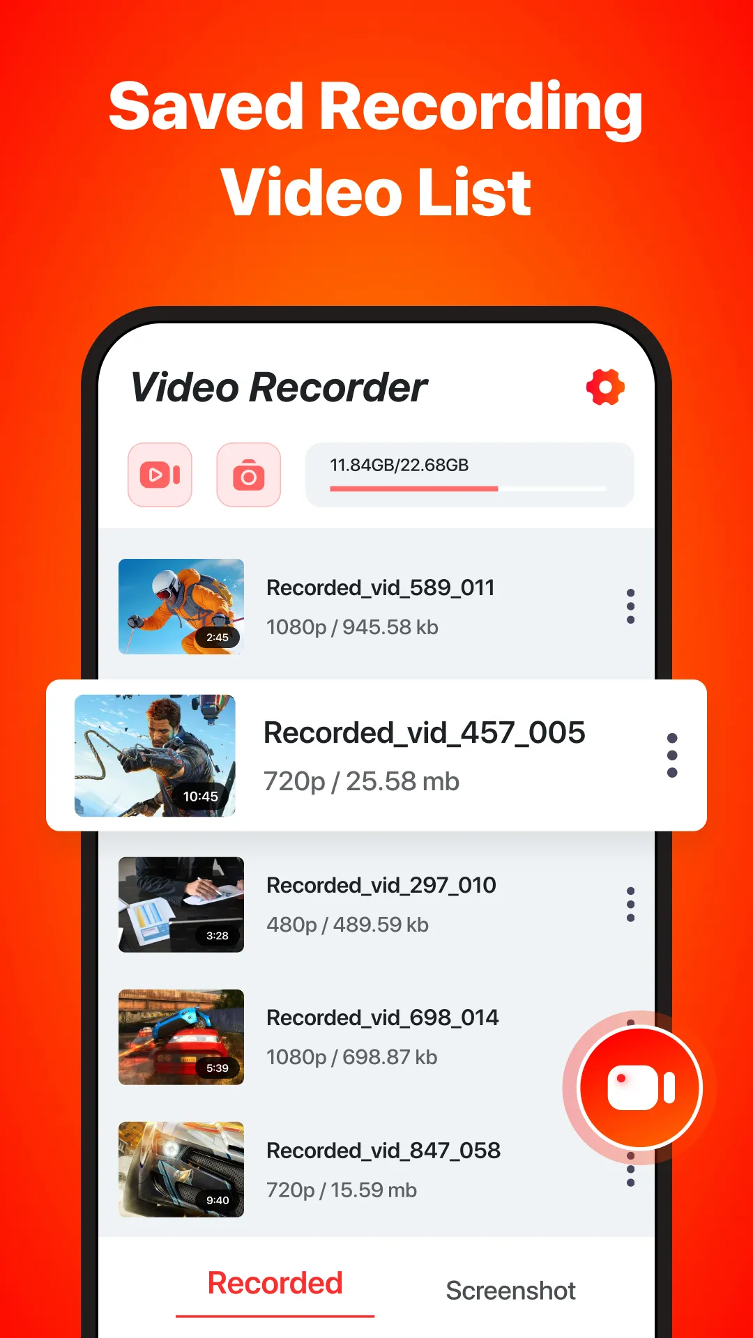 Screen Recorder Video Recorder | Indus Appstore | Screenshot