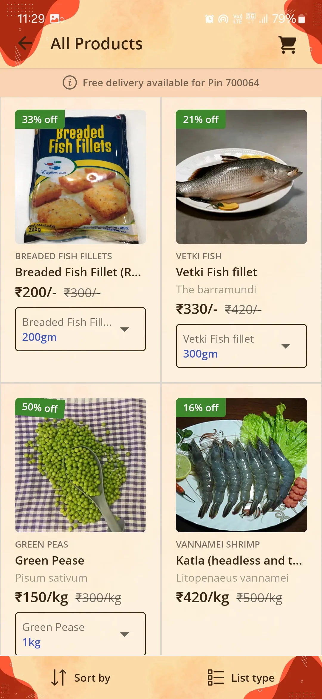 CRUSTAN - Online Fish Market | Indus Appstore | Screenshot