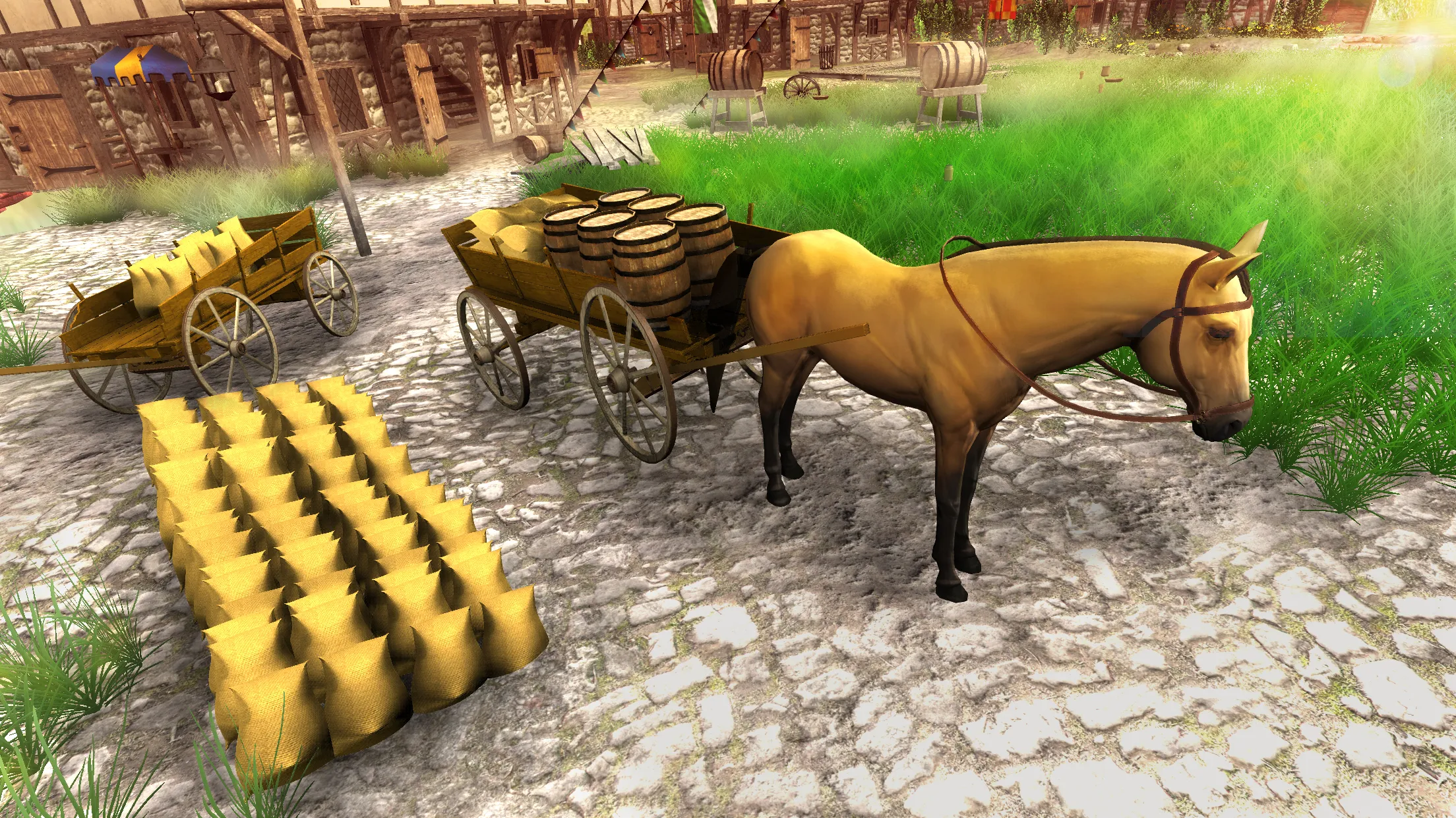 Horse Cart Transport Driving | Indus Appstore | Screenshot