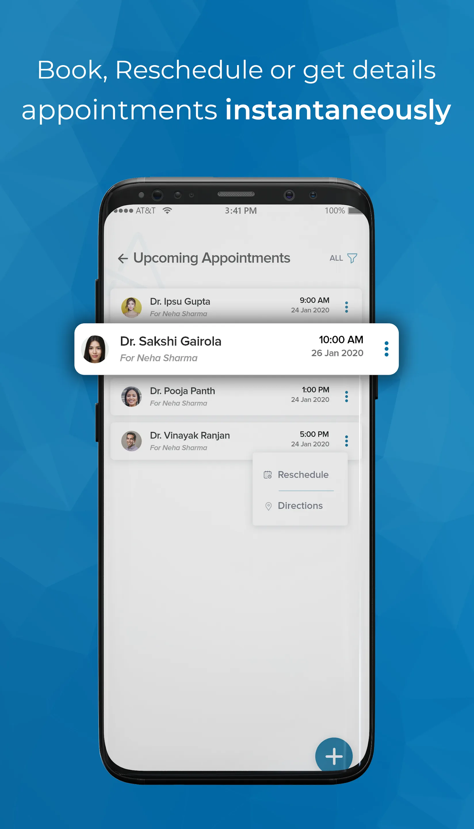 AthanCare - Doctor appointment | Indus Appstore | Screenshot