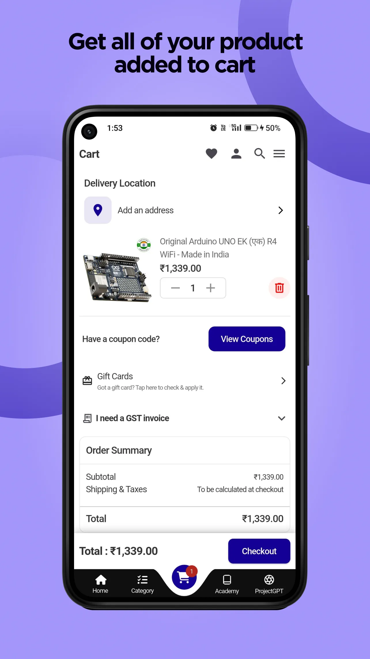 Robocraze - Electronics Store | Indus Appstore | Screenshot