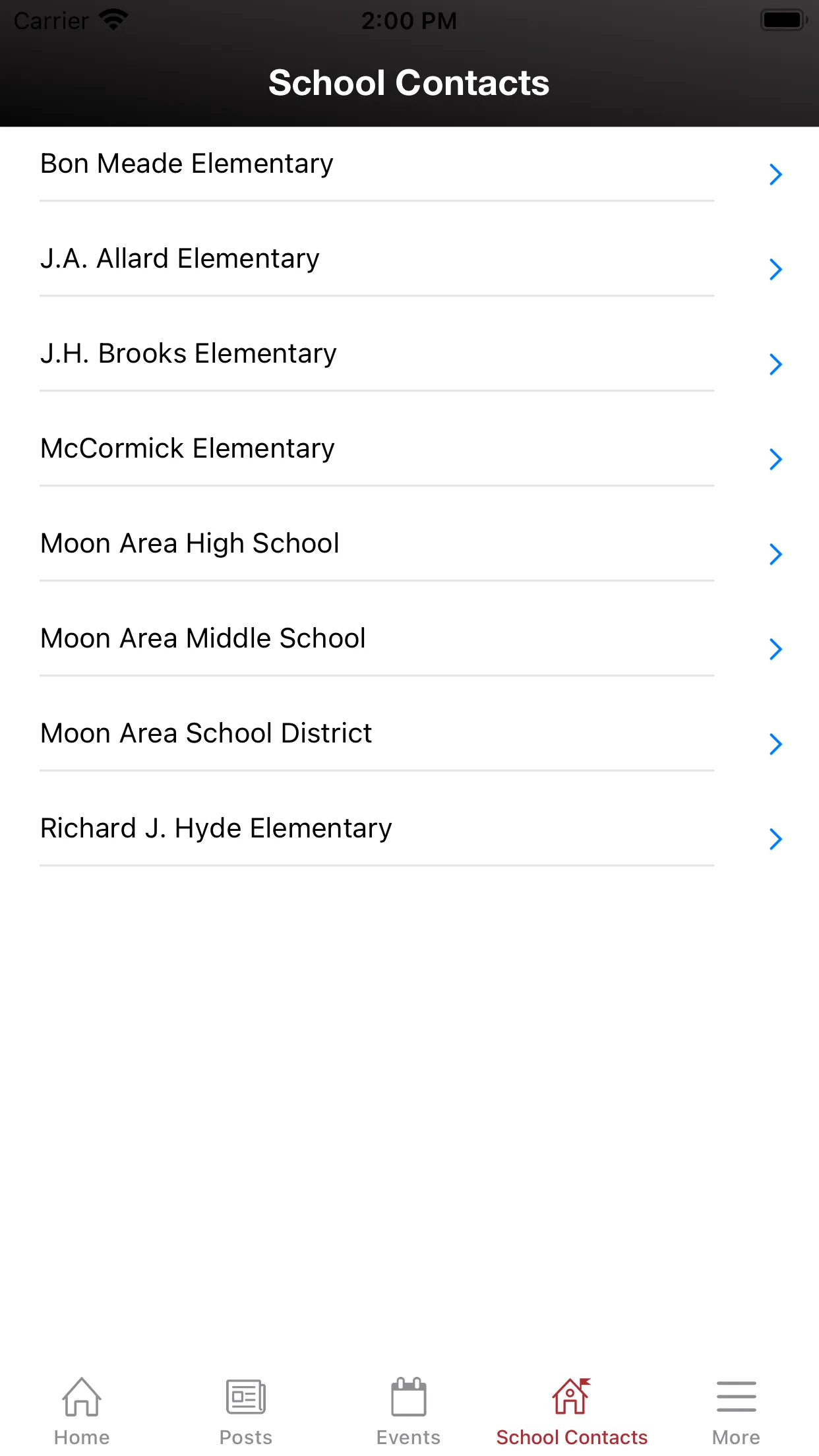 Moon Area School District | Indus Appstore | Screenshot