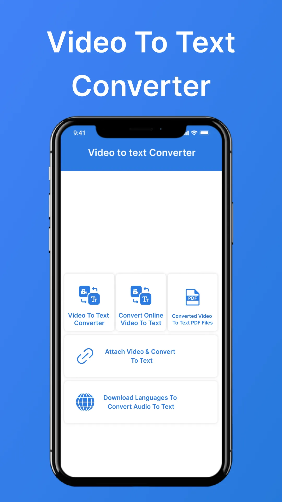 Video to Text Converter | Indus Appstore | Screenshot