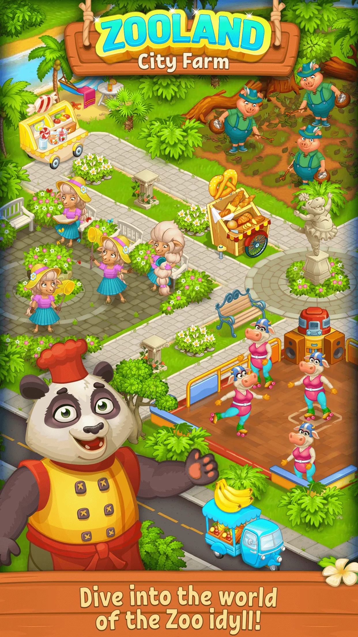 Farm Zoo Happy Day in Pet City | Indus Appstore | Screenshot