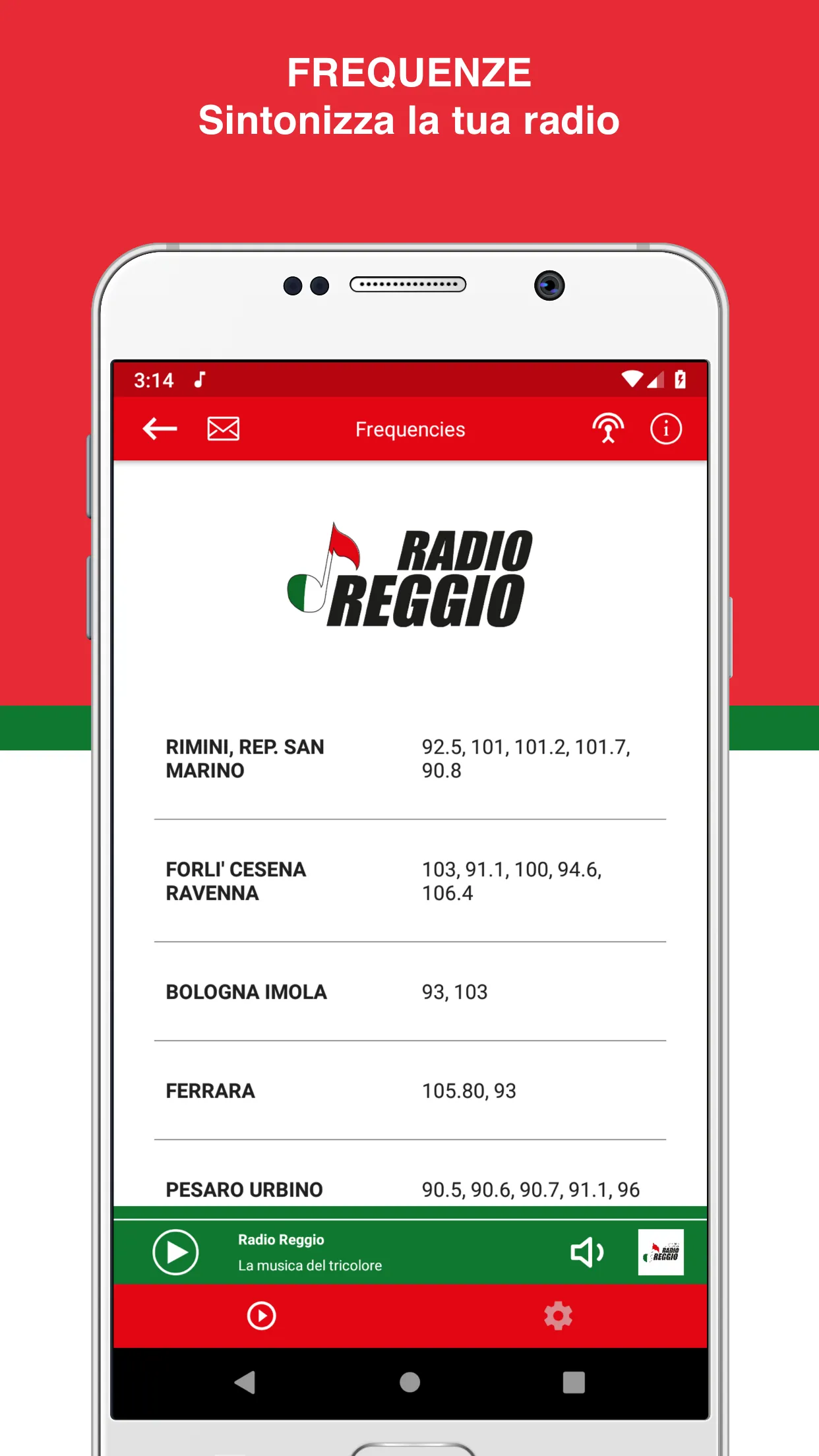 Radio Reggio | Indus Appstore | Screenshot