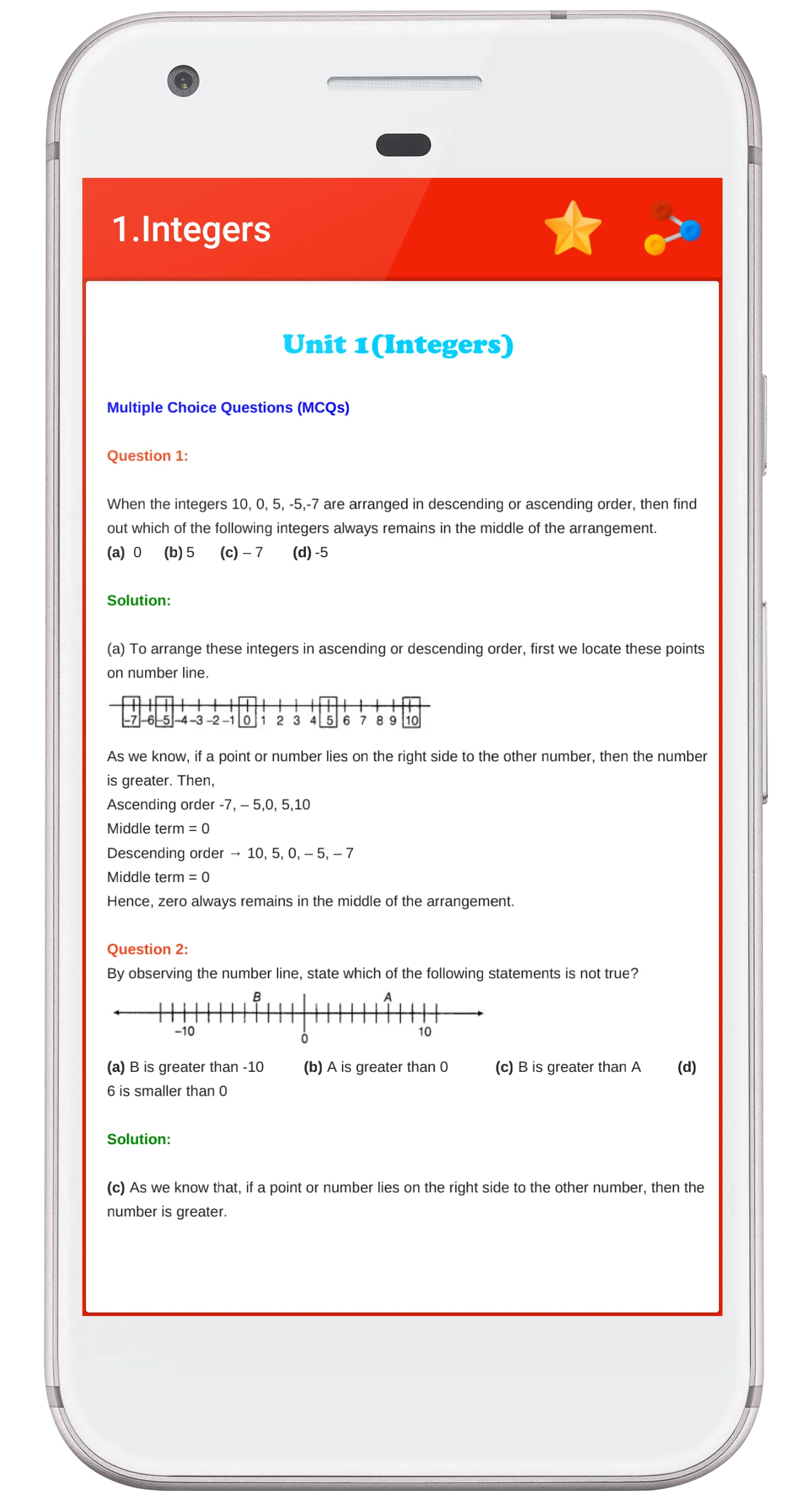 RS Aggarwal 7 Math Solution | Indus Appstore | Screenshot